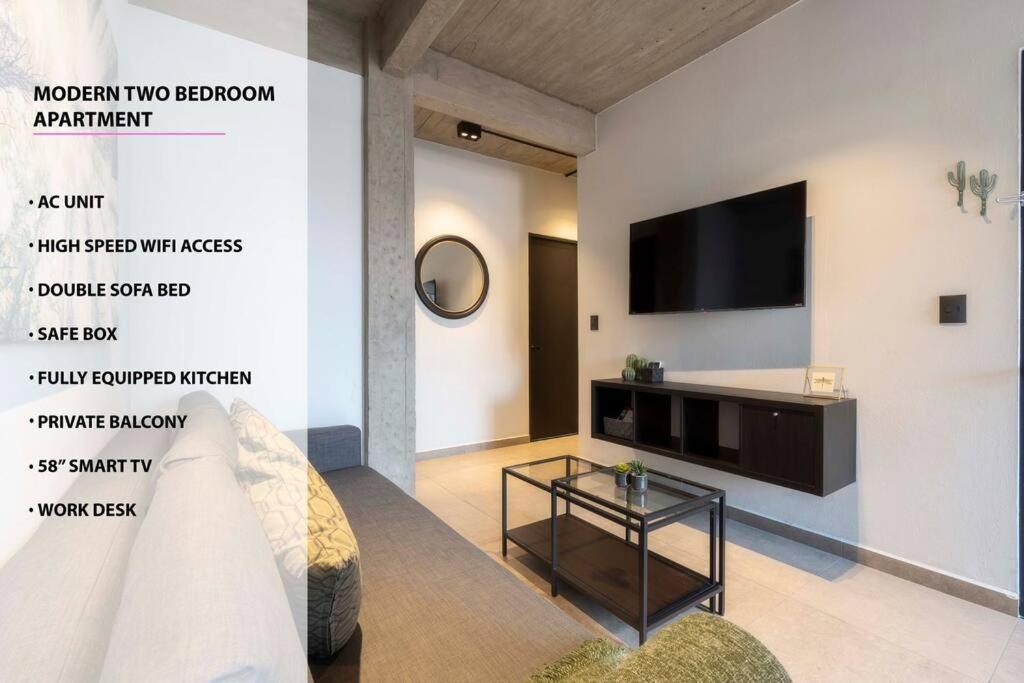 P601 Amazing Rooftop 2bdrm 2bath Ac Apartamento *